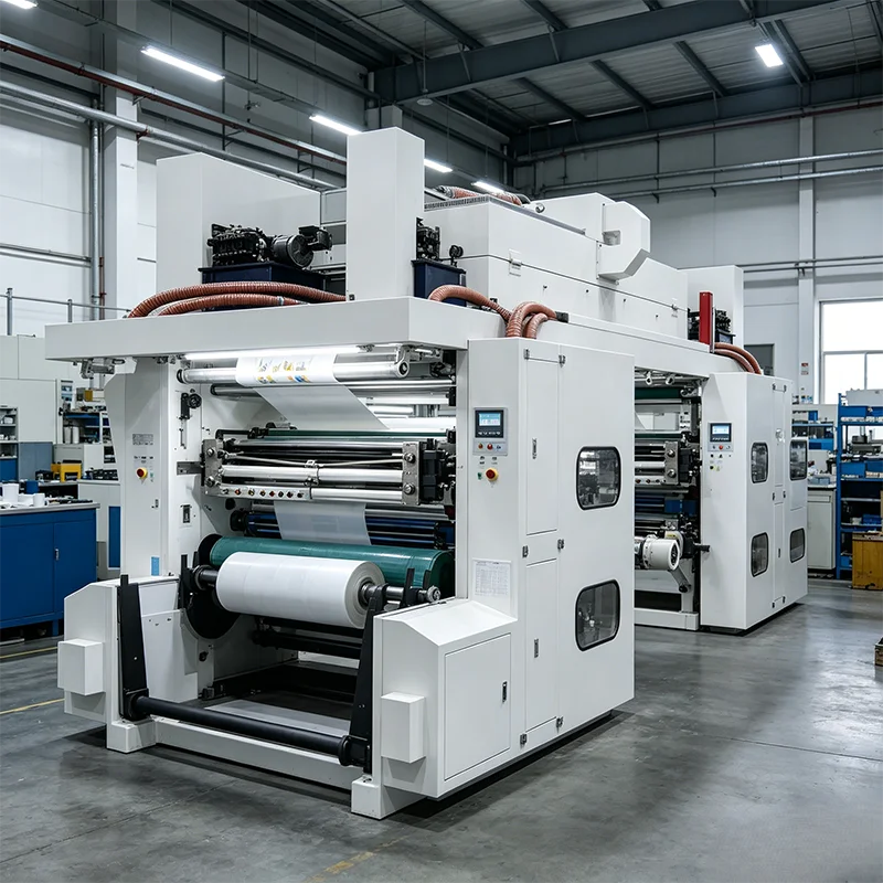 3-Color Flexo Printer with Simple Maintenance Design for Reduced Downtime