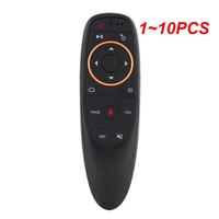 1~10PCS Voice Remote Control Mouse 2.4G Wireless Mini Keyboard with Gyroscope G10S IR Learning for Android box X88 h96