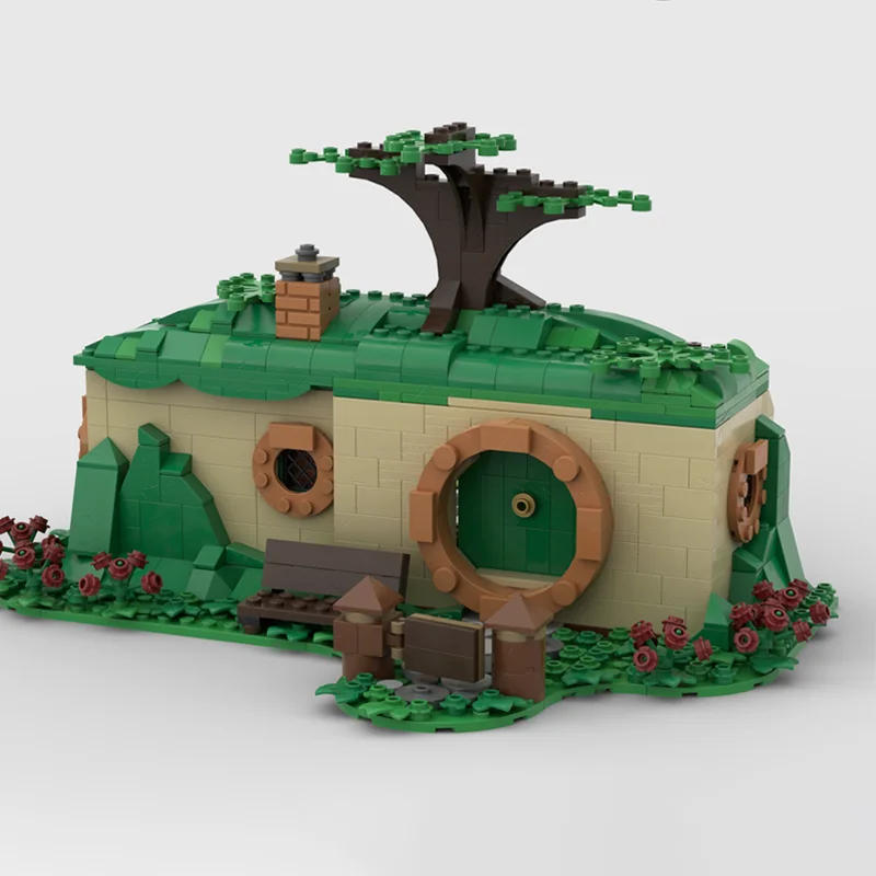 657 قطعة MOC حقيبة نهاية الهوبيت والورد خواتم نموذج اللبنات العمارة لتقوم بها بنفسك لعبة التعليم الطوب هدية الكريسماس للأطفال #4