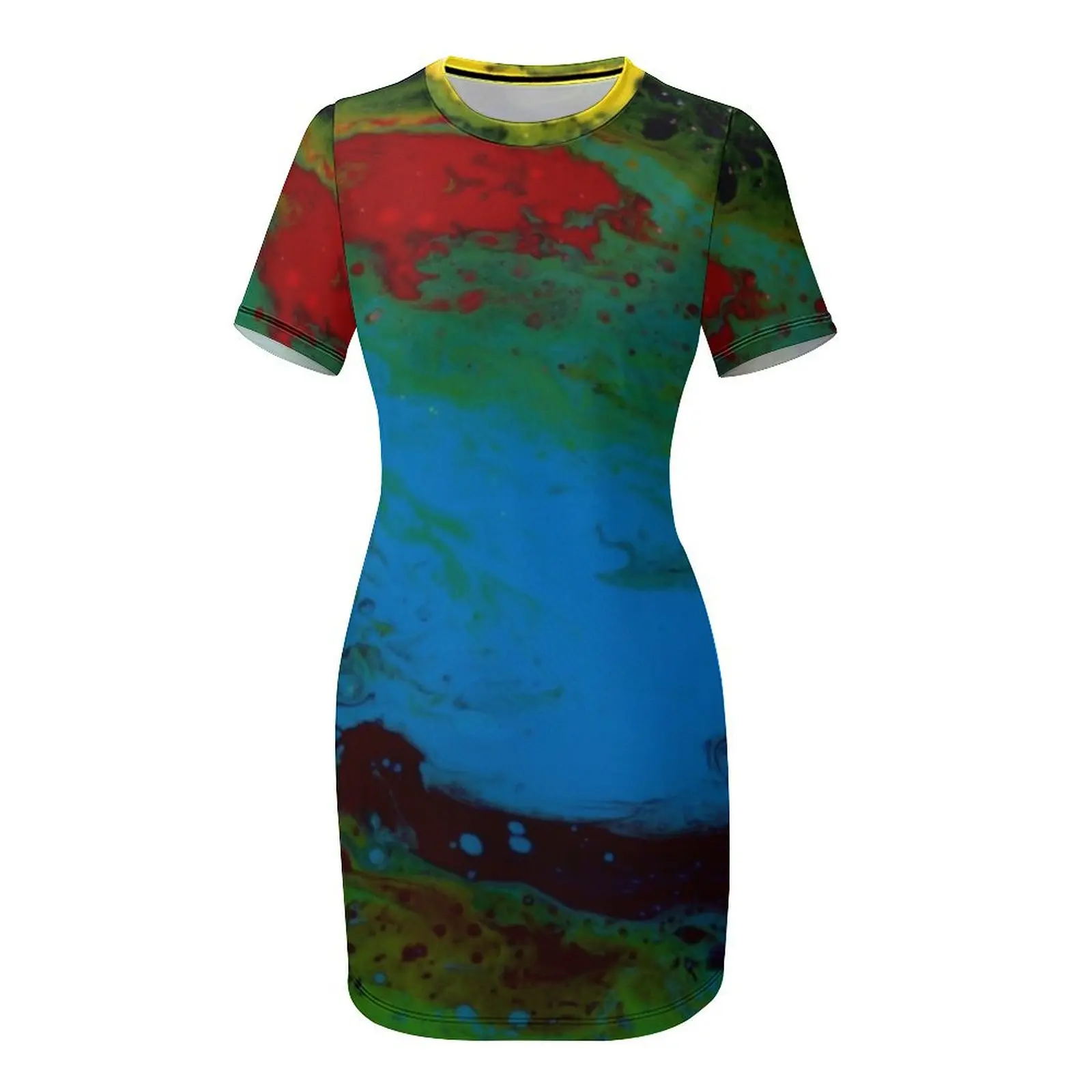 ชุดเดรสแขนสั้นสำหรับงานปาร์ตี้กลางคืน งานราตรี งานพรอม ผู้หญิง ปี 2025 เสื้อผ้าผู้หญิง