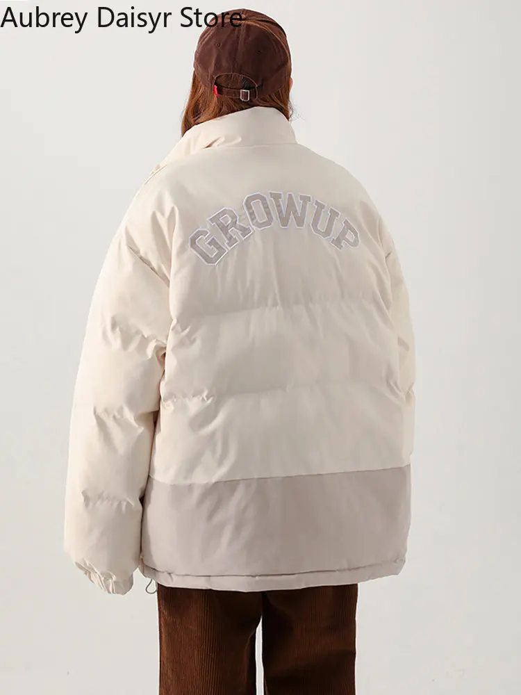 2022 New Fashion Cotton Coat Women Oversize Warm Thick Winter Coat Ladies Casual Padded Pockets Long Coats Parka Womens Jackets
