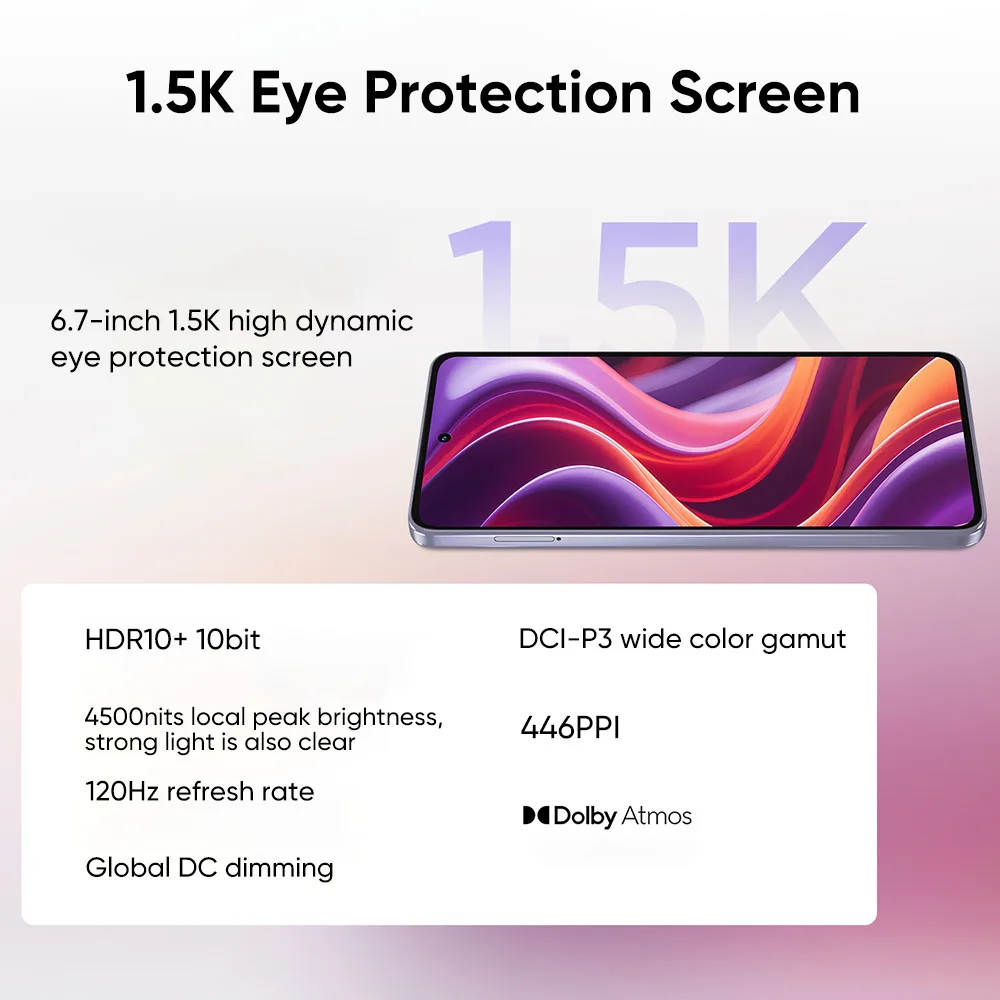 هاتف موتورولا G100 Pro الذكي Snapadragon8s Gen3 6.9 بوصة LTPO 50MP 45W شاحن سريع 4300Mah 15W لاسلكي