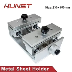 HUNST Fixture Worktable for Laser Marking Cutting Engraving Machine Gold Silver Metal Ceramics Clamp Table Thin Foil Holde