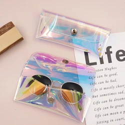 Portable glasses case girls high value sunglasses sunglasses bag student niche laser storage bag