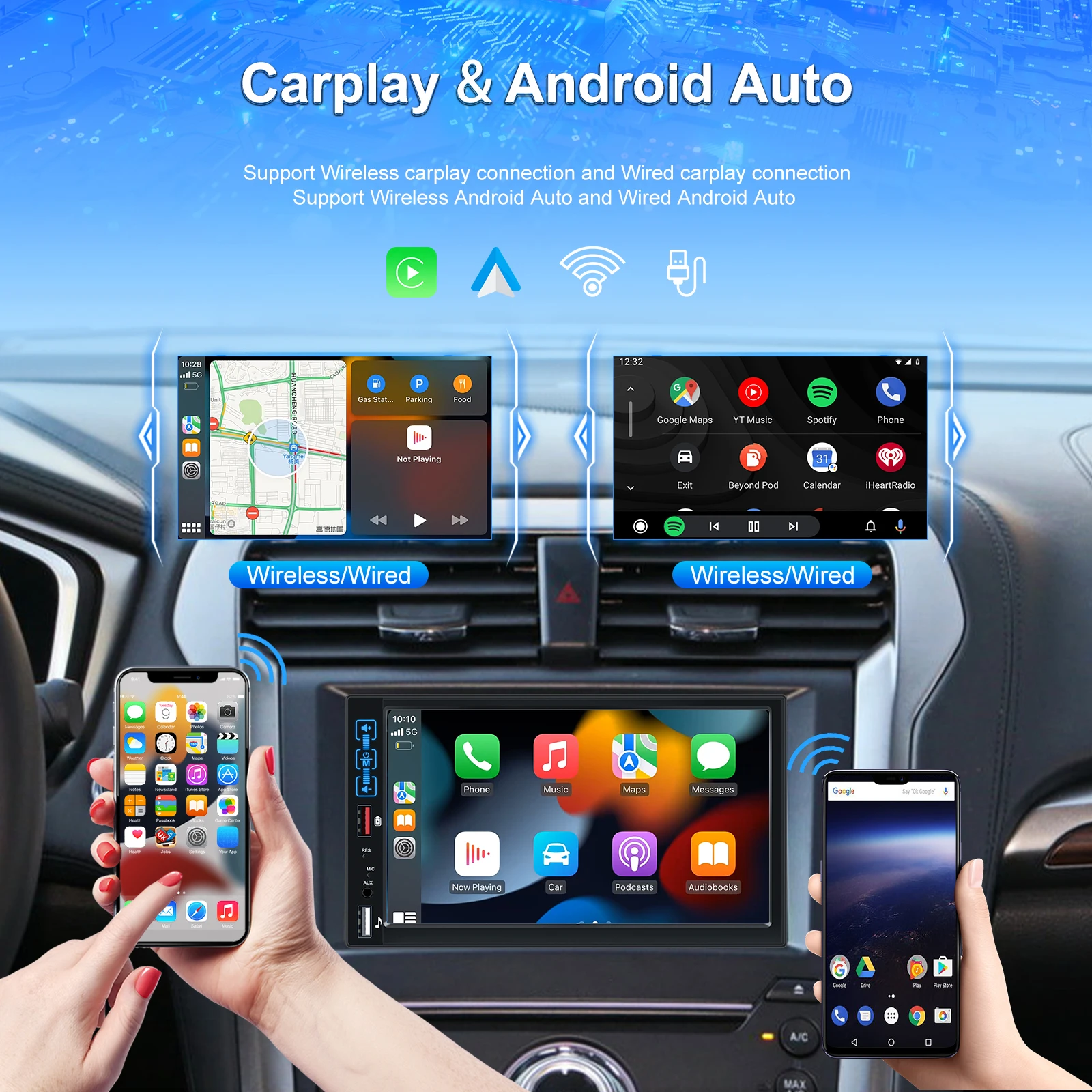 Podofo Car MP5 Player 7