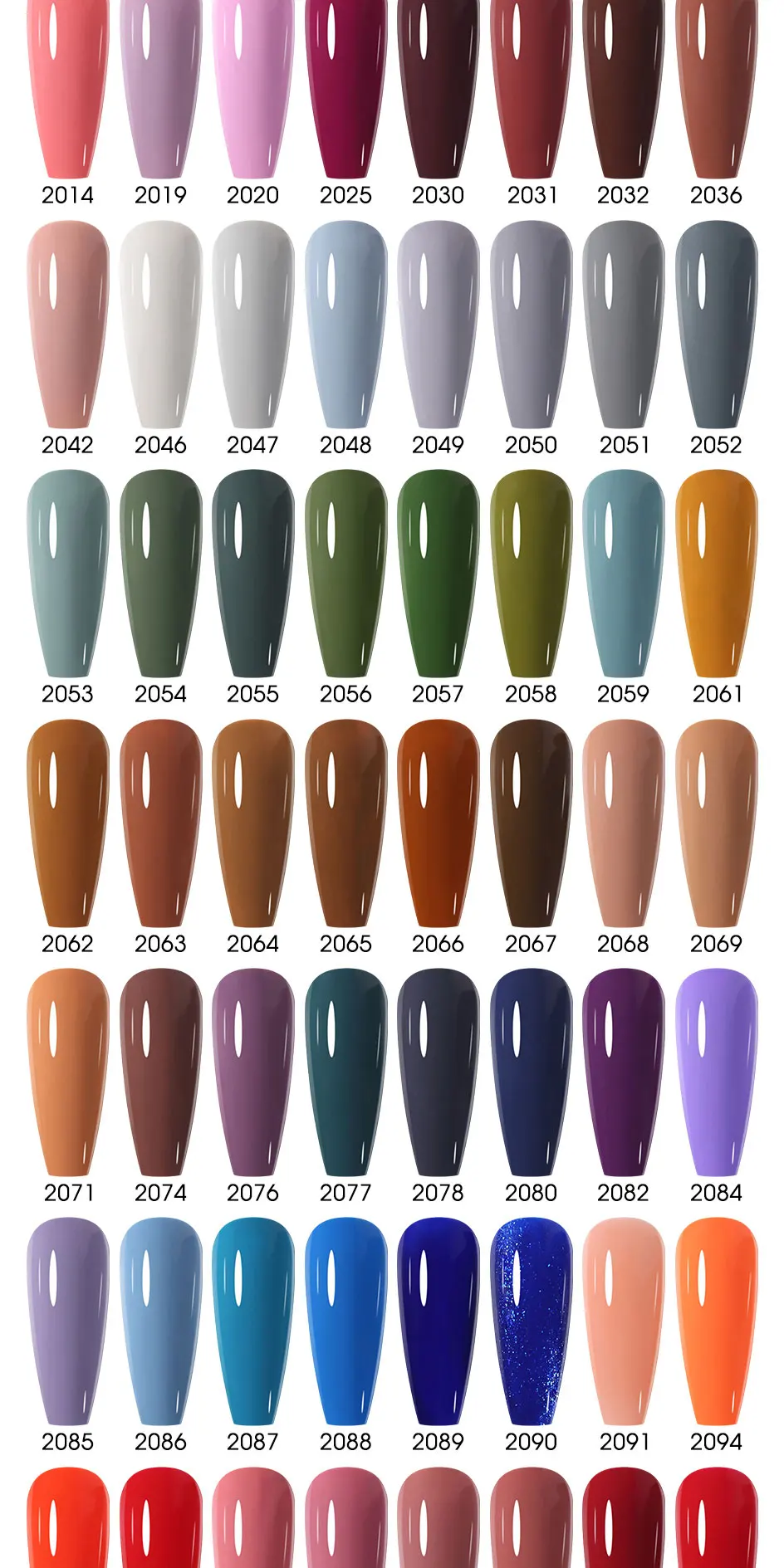 Arte Clavo 4-teiliges Gel-Nagellack-Set 15ml HEMA TPO-frei, ablösbar, UV-LED, Nude Braun Orange, langanhaltend, Nagelkunst, Maniküre für zu Hause – Detail 9