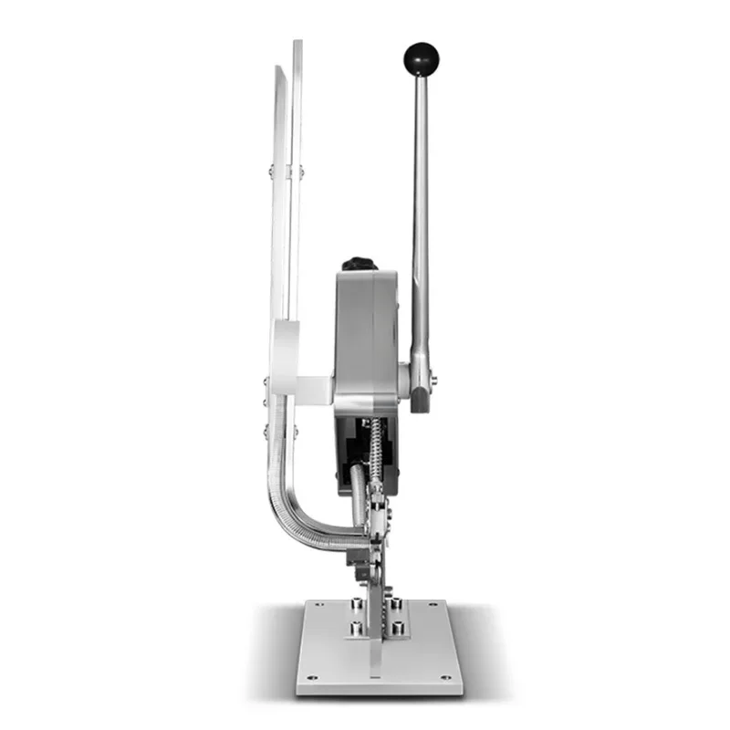 220 فولت الكهربائية سوبر ماركت حقيبة كليب آلة التعبئة والتغليف GF-50 دليل U على شكل الألومنيوم مسمار زرر آلة لحم الخنزير السجق التعادل كو م