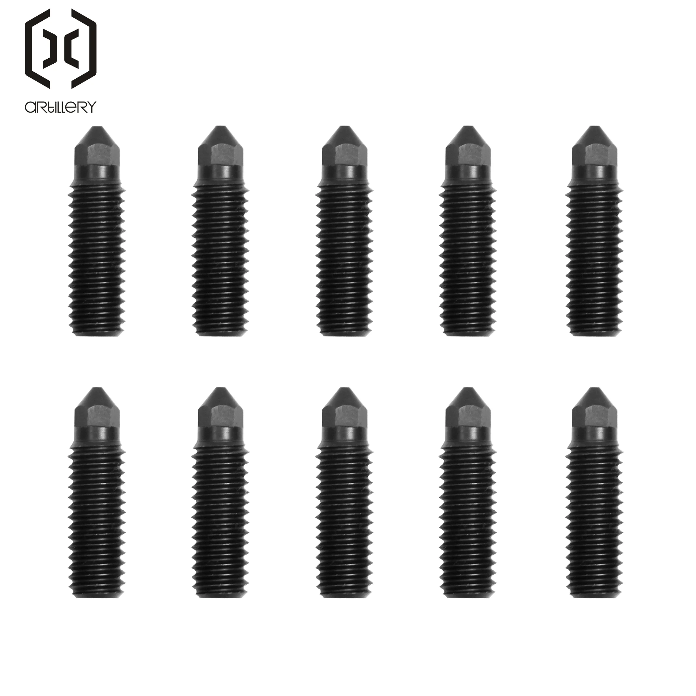 Volcanic nozzle for 3D printer artillery SidewinderX3 x4 Plus/Pro, 0.4mm high-quality hardened steel nozzle