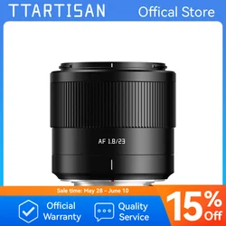 TTArtisan Auto Focus 23mm F1.8 prime digital camara fotografica lens for Fujifilm X XF X-E4 X-S20 XM5 X-H2S XT30 X-T200 X-A7