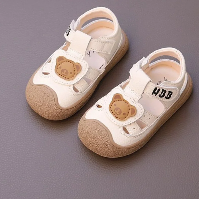 

Korean Style Summer Sandals For Boys Girls Ergonomics Anti-slippery Toddler Baby Sneakers Hollow Out Breathable Summer Sandals