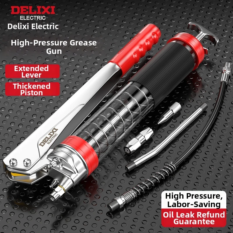 pistola-de-graxa-manual-delixi-600cc-ferramenta-de-lubrificacao-de-alta-pressao-kit-de-injetor-de-graxa-automotivo-com-haste-simples-ou-dupla