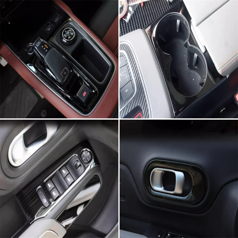 

LHD For Citroen C5 Aircross 2018 - 2024 Automotive Interior Trim Strip Interior center console instrument panel gear shift