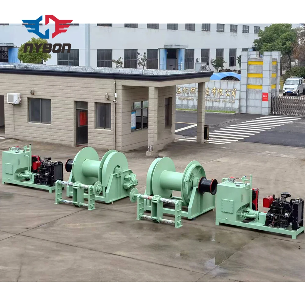 Einzel- oder Doppeltrommel-Marine-Dichtungswinde, 300 m Seil