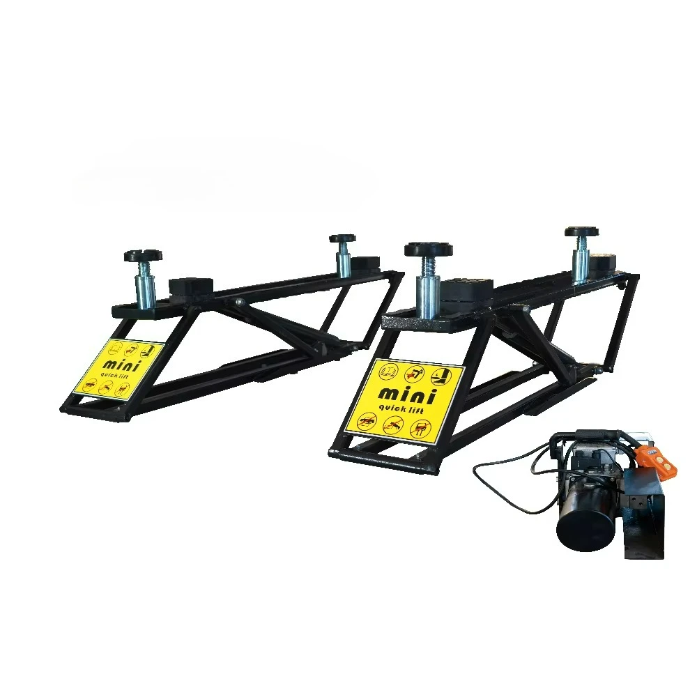 

CE 2.8t Mini Scissor Car Lift Auto Mobile Quick Jack Car Lifts for Home Garage