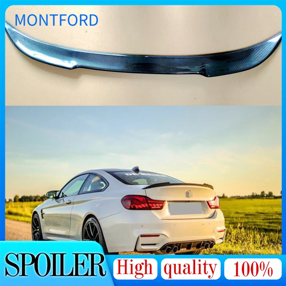 

for BMW F80 M3 F82 M4 M6 CS style Track GT Carbon Spoiler Wing Trunk Lip Boot Cover Car Styling