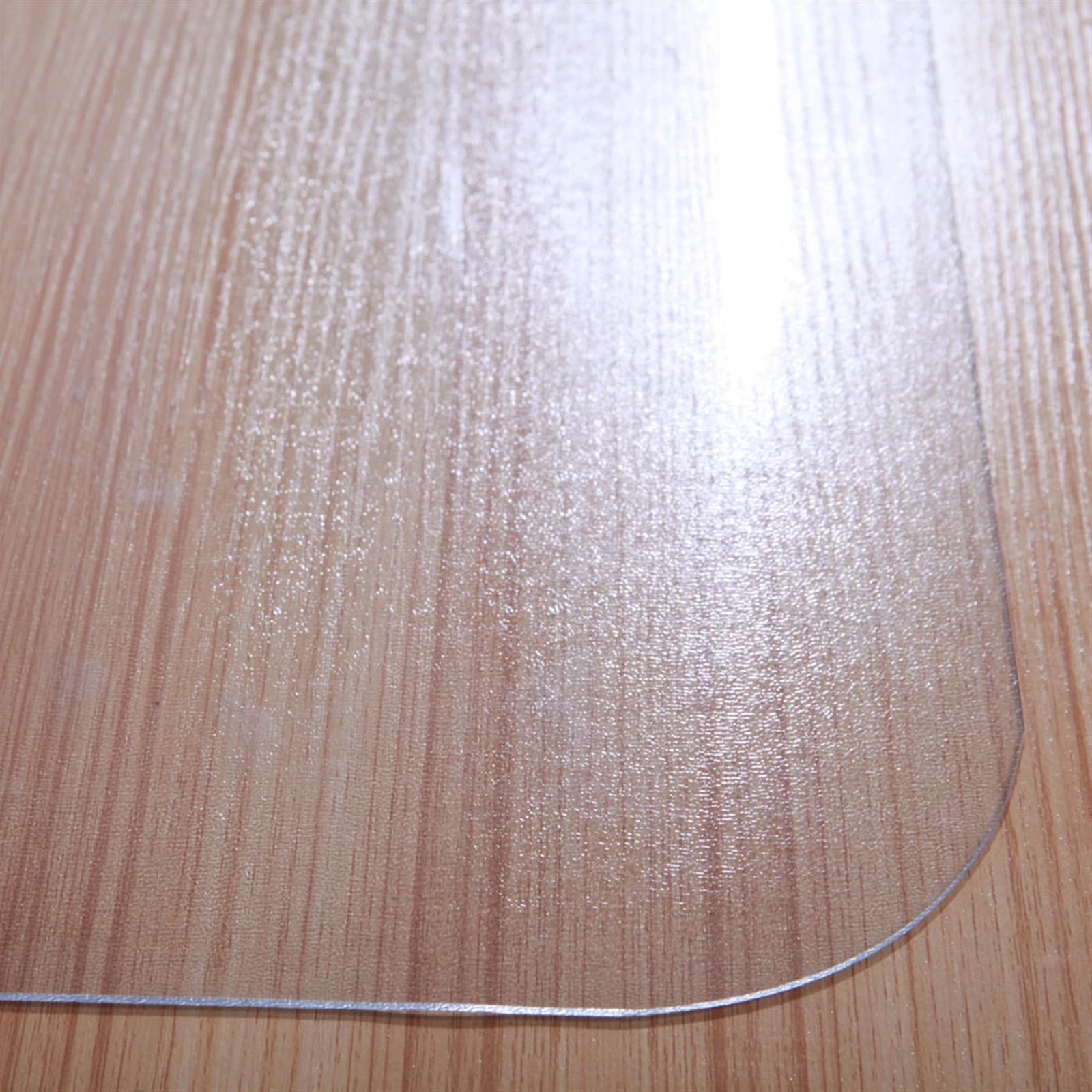 

Защитный коврик для пола из ПВХ с матовой полировкой - 90x120x0.15см, прямоугольный - Прочный прозрачный протектор для твердых полов