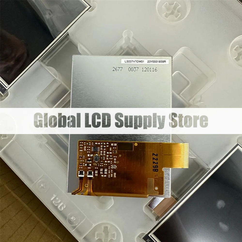 LS037V7DW01 3.7 Inch 480*640 LCD Display Screen Panel with Touch Screen 51 Pins FPC 100% Tested Brand New