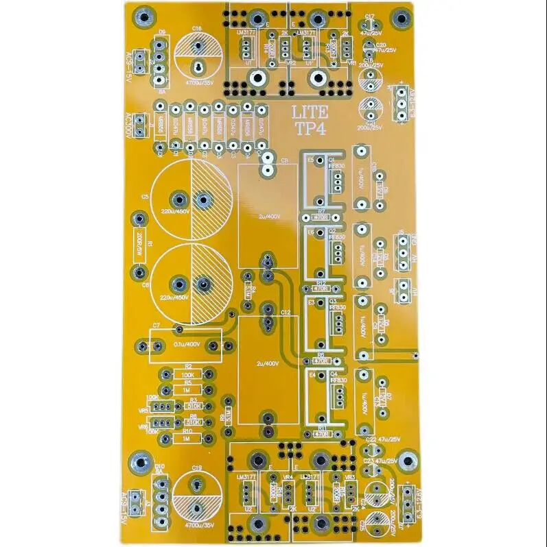 

HiFi Transistor Regulated Power Supply Board PCB Universal PSU For Preamp/Phono