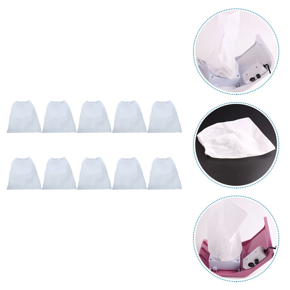 10 Pcs Nail Vacuum Cleaner Bag Dust Supply Accessories Collector Pouch Accessory