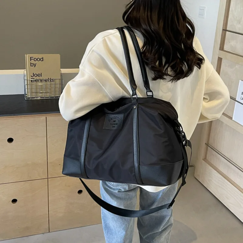 2024 New Simple and Fashionable Travel Bag with Large Capacity Commuting Oxford Cloth Handbag Casual Multi Color High Quality