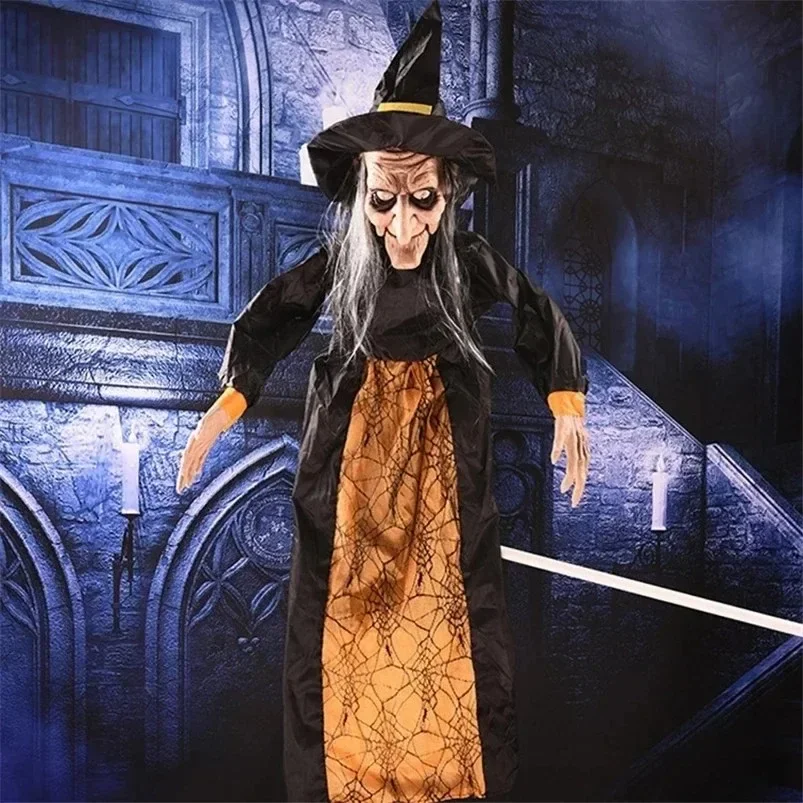 

1 Halloween witch ghost decoration horror glowing prank prop haunted house bar club home holiday decoration