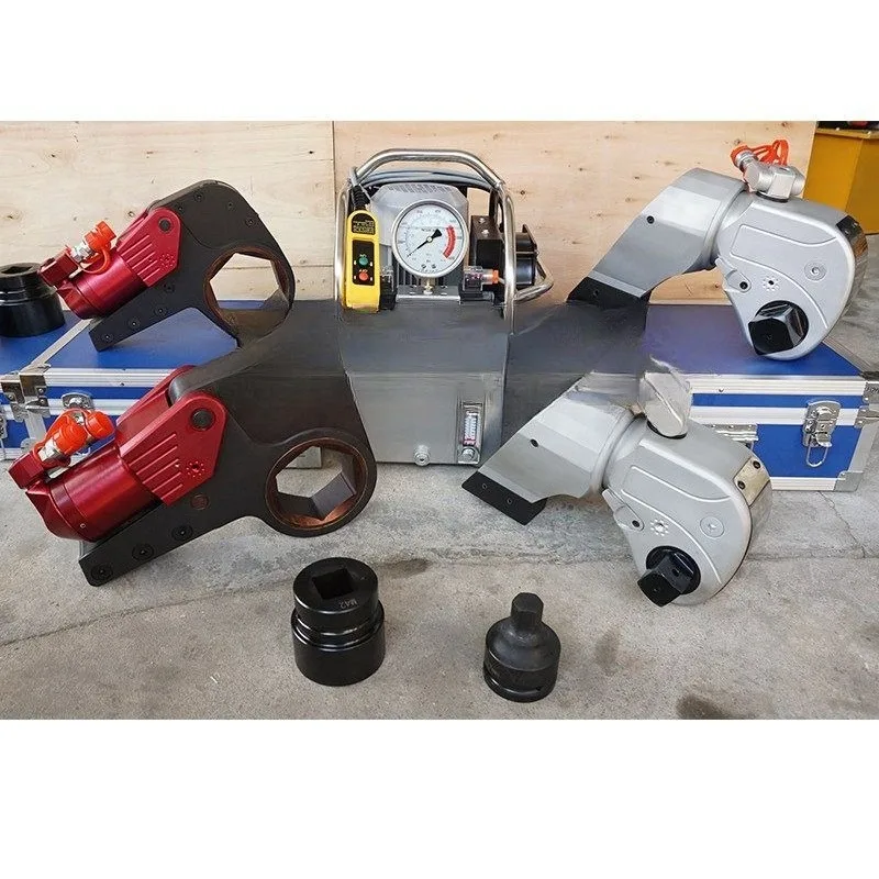 Titanium Alloy Drive Hydraulic Wrench Electric High Precision Industrial High Torque Hollow Drive Hydraulic Wrench