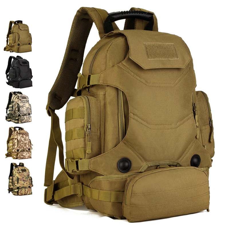 

Рюкзак для кемпинга 40 л, водонепроницаемая легкая камуфляжная сумка для походов на открытом воздухе, мужские и женские уличные сумки