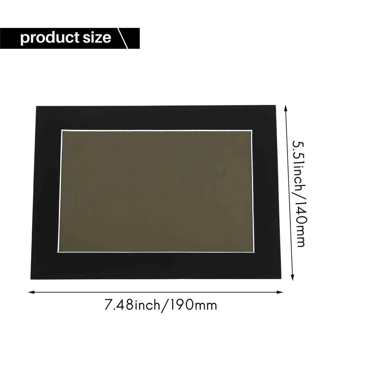

A12R Magnetic Viewing Film,6X4 Inch Green Magnetic Field Display Film,Magnetic Flux Display, Magnetic Field Detector,Reusable