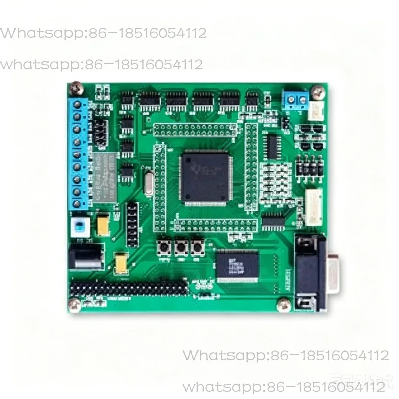 TMS320LF2407 with 4-way DA, CAN, motor drive and other system development board