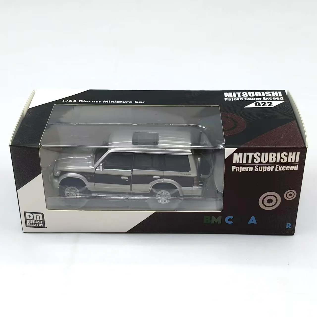 โมเดลรถยนต์มิตซูบิชิ ปาเจโร อัลลอยด์ ไดแคสต์ สเกล 1:64 ของสะสม ของเล่น ของขวัญ ของที่ระลึก ของตกแต่ง