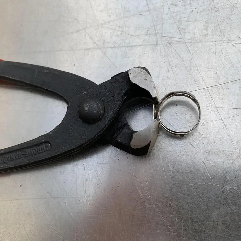 Braçadeira de mangueira de 5.3-31mm, clipe de tubo fixo stepless de orelha única, kit de variedade de aço inoxidável 304, aro de tubo, tubo de combustível, tubo de água com 10 peças