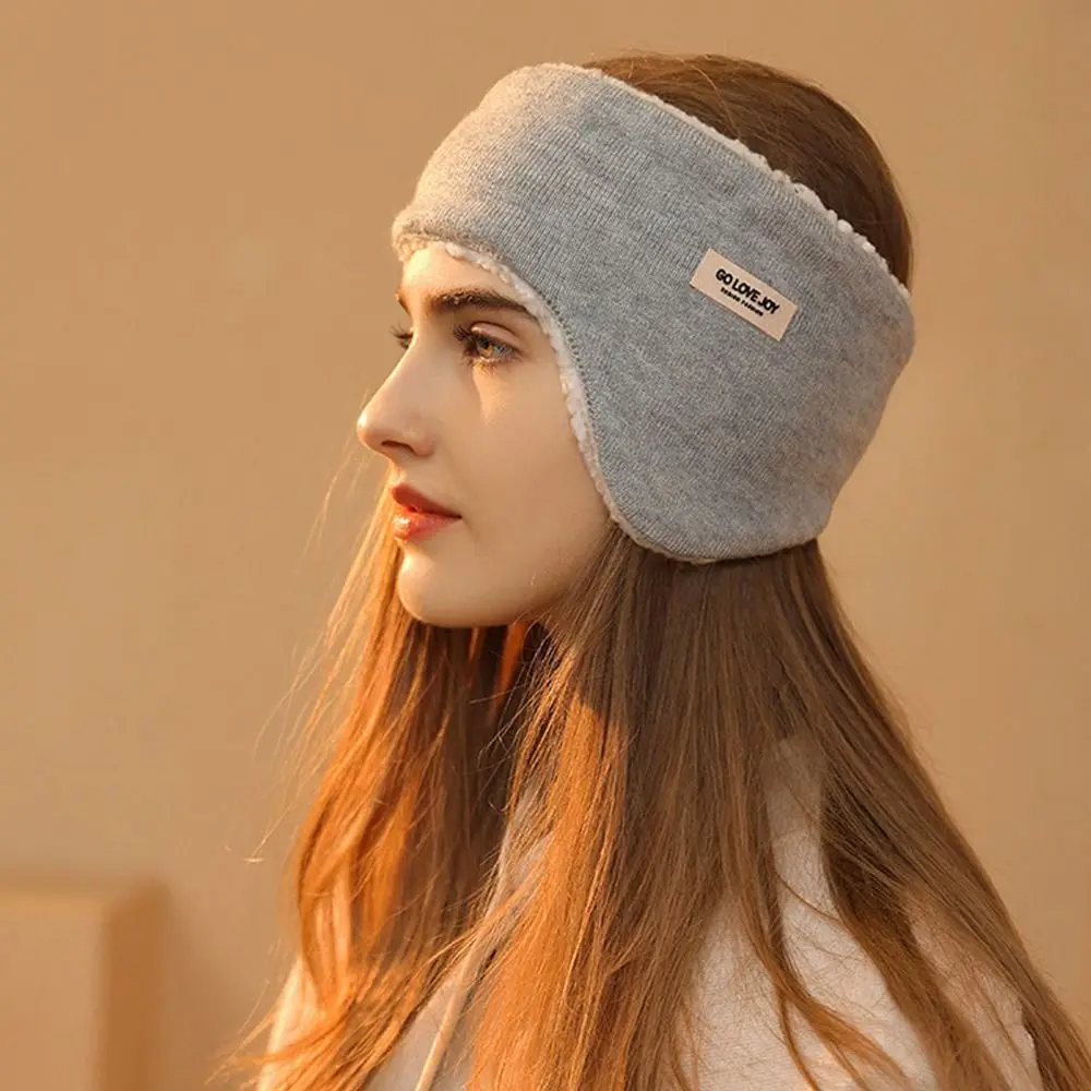 Unisex autunno inverno isolamento acustico copricapo paraorecchie paraorecchie per dormire fascia per capelli scaldaorecchie