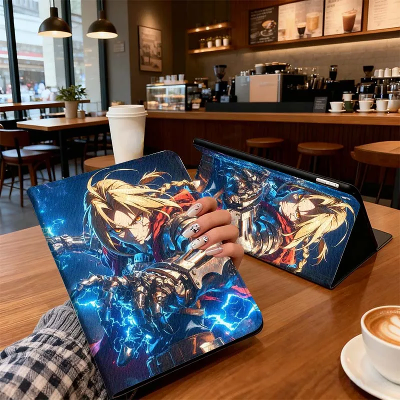 Anime F-Fullmetal Alchemist For Xiaomi Redmi Mi Pad 8 7 6 5 4 2 SE K Pro Max Ultra Inch Tablet Case Soft