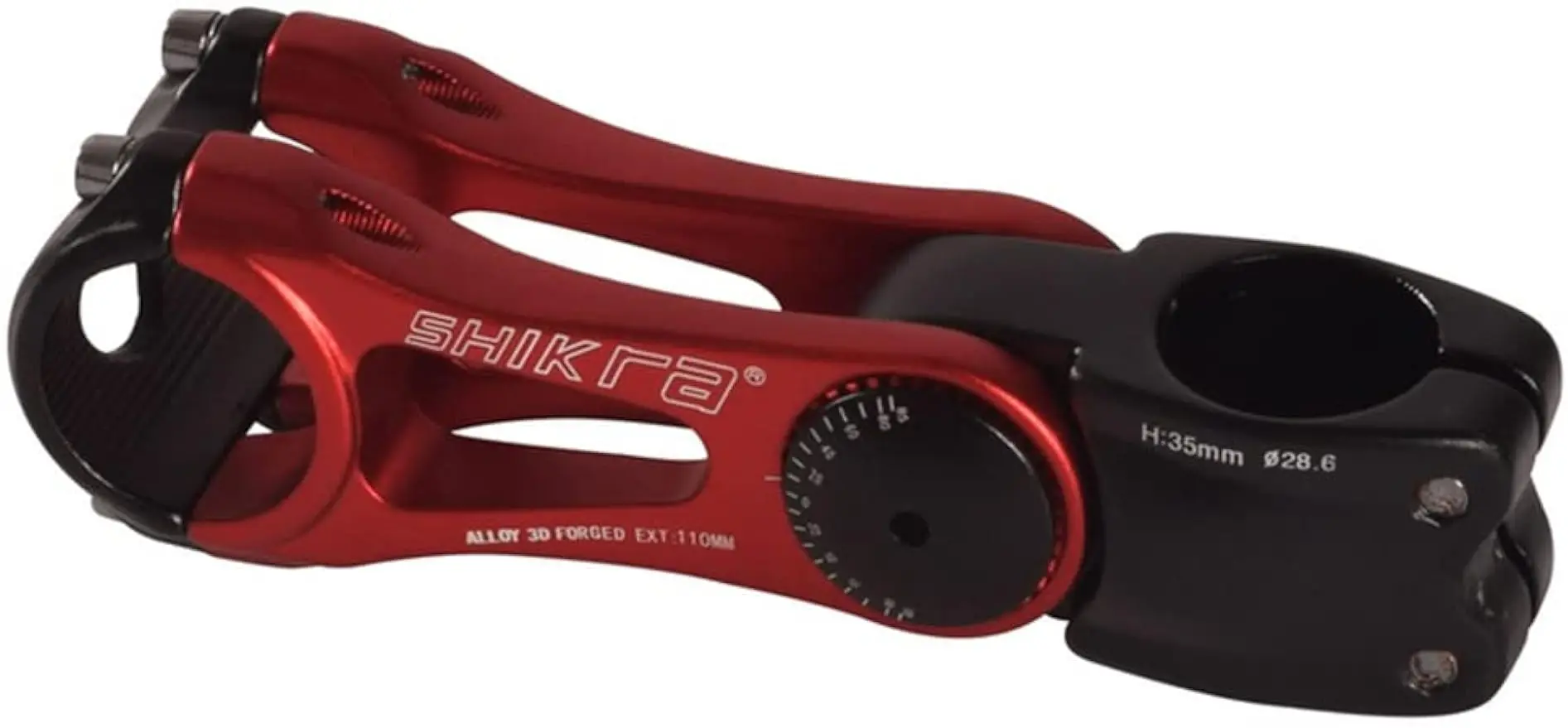 Bicycle Stem Mountain Bike Handlebar Height Adjuster Adjustable Angle Riser Bicycle Parts 31.8x90/110/145mm Adjustable Stem
