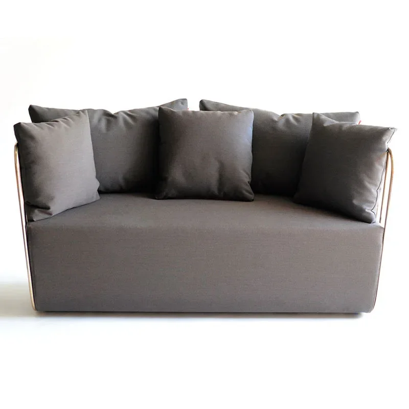Simple cafe sofa chair creative light luxury hotel leisure single chair sofa