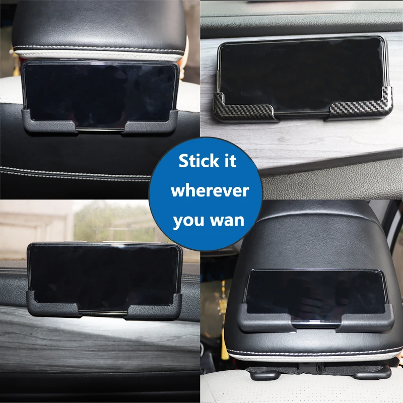 The portable adhesive dashboard mount for a multi-purpose mobile phone holder is simple and convenient for a mobile phone holder