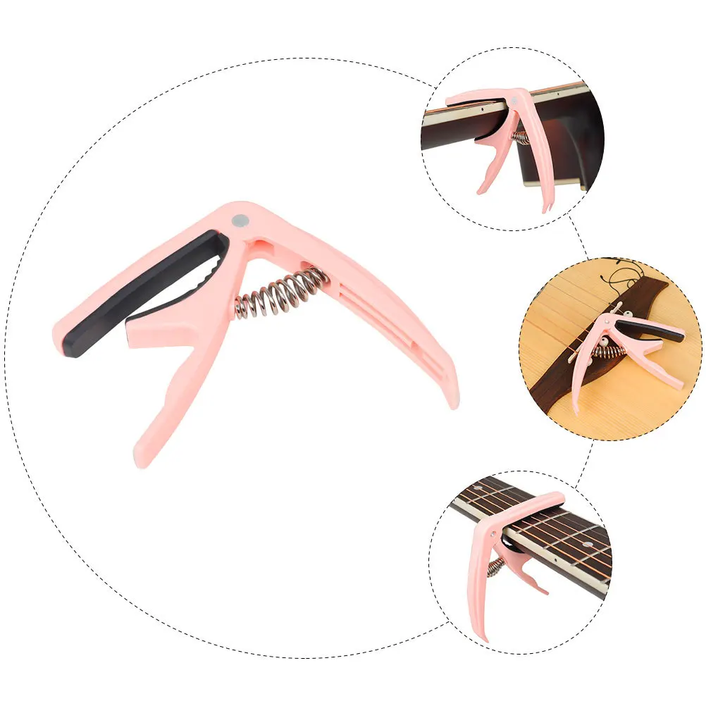 

Guitar Capo For Acoustic Electric Guitar Universal Classical Folk String Instrument Accessory Adjustable Clamp Tool Easy