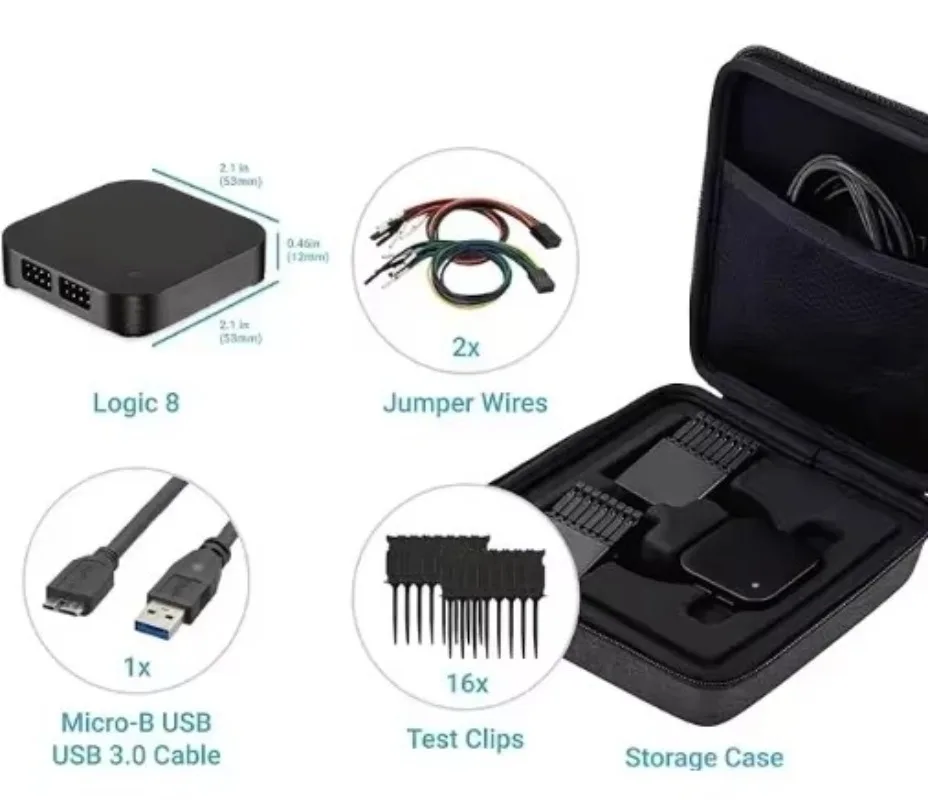 

In stock SAL-0016 LOGIC PRO 8 - USB LOGIC ANALYZER LOGIC PRO 8