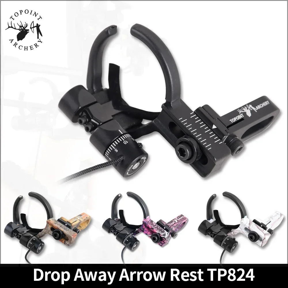 

1pc TP824 Drop Away Arrow Rest Adjustable Speed Arrow Rest for Compound Bow Fall Away Arrow Rest