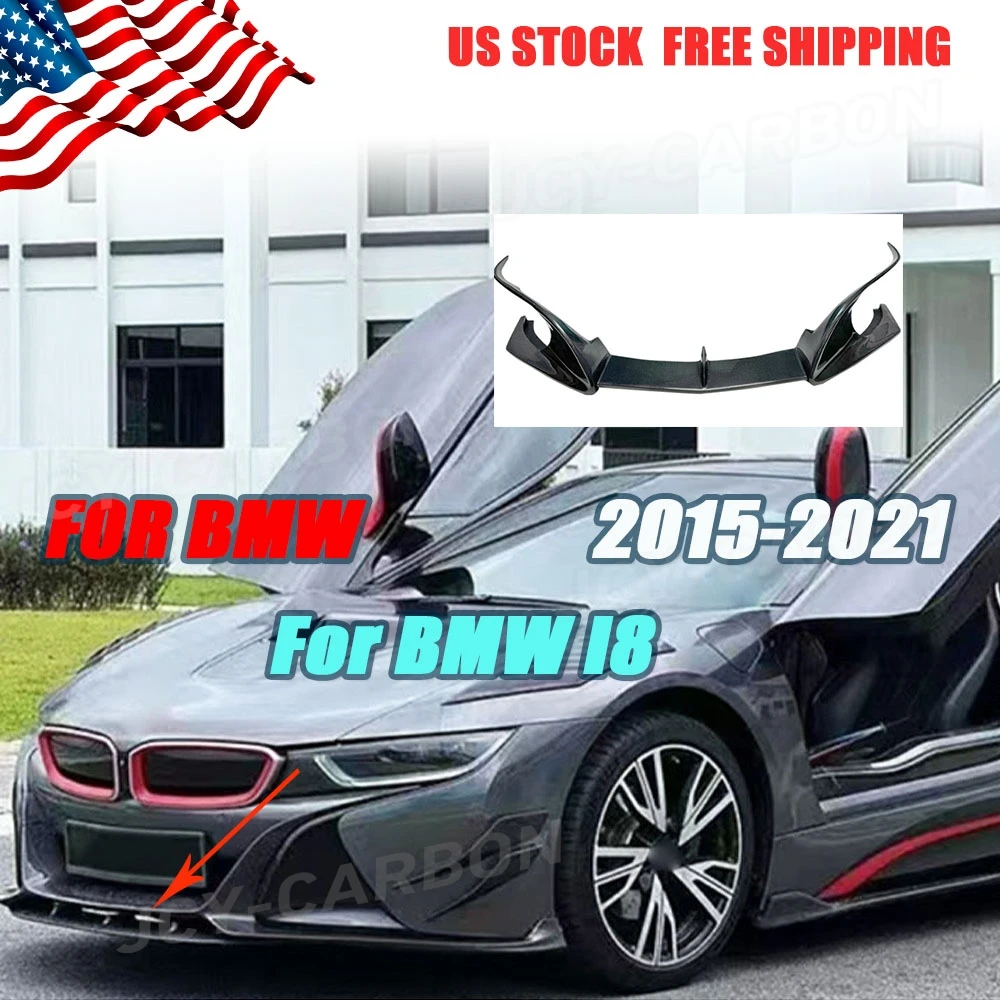 

JCYECF For BMW I8 2015-2021 Front Lip Spoiler Bumper Guard Protector Car Tuning Styling Auto Exterior Accessories In Stock