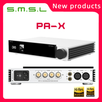 SMSL PAX Gallium Nitride Power Amplifier HIFI Two-Channel Digital Audio Amplifier Support Mono Mode 8Ω infineon S.M.S.L PA-X