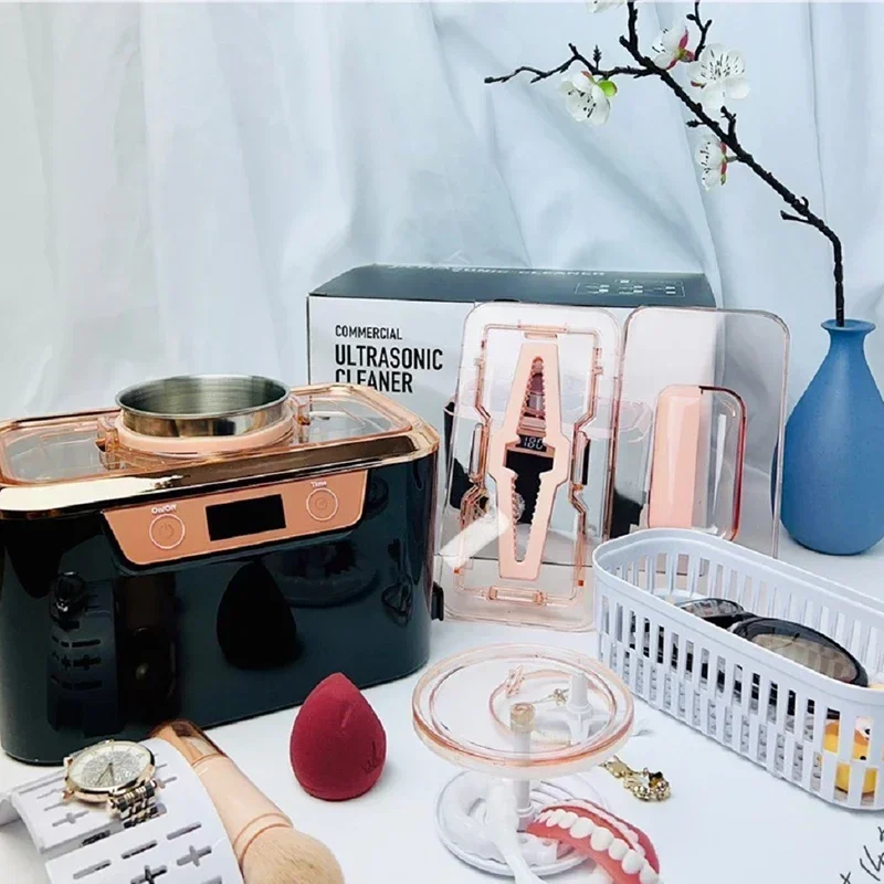 Portable 220v CDS310 German Craft False Teeth, Braces, Watches, Glasses, Jewelry, Industrial Ultrasonic Cleaner