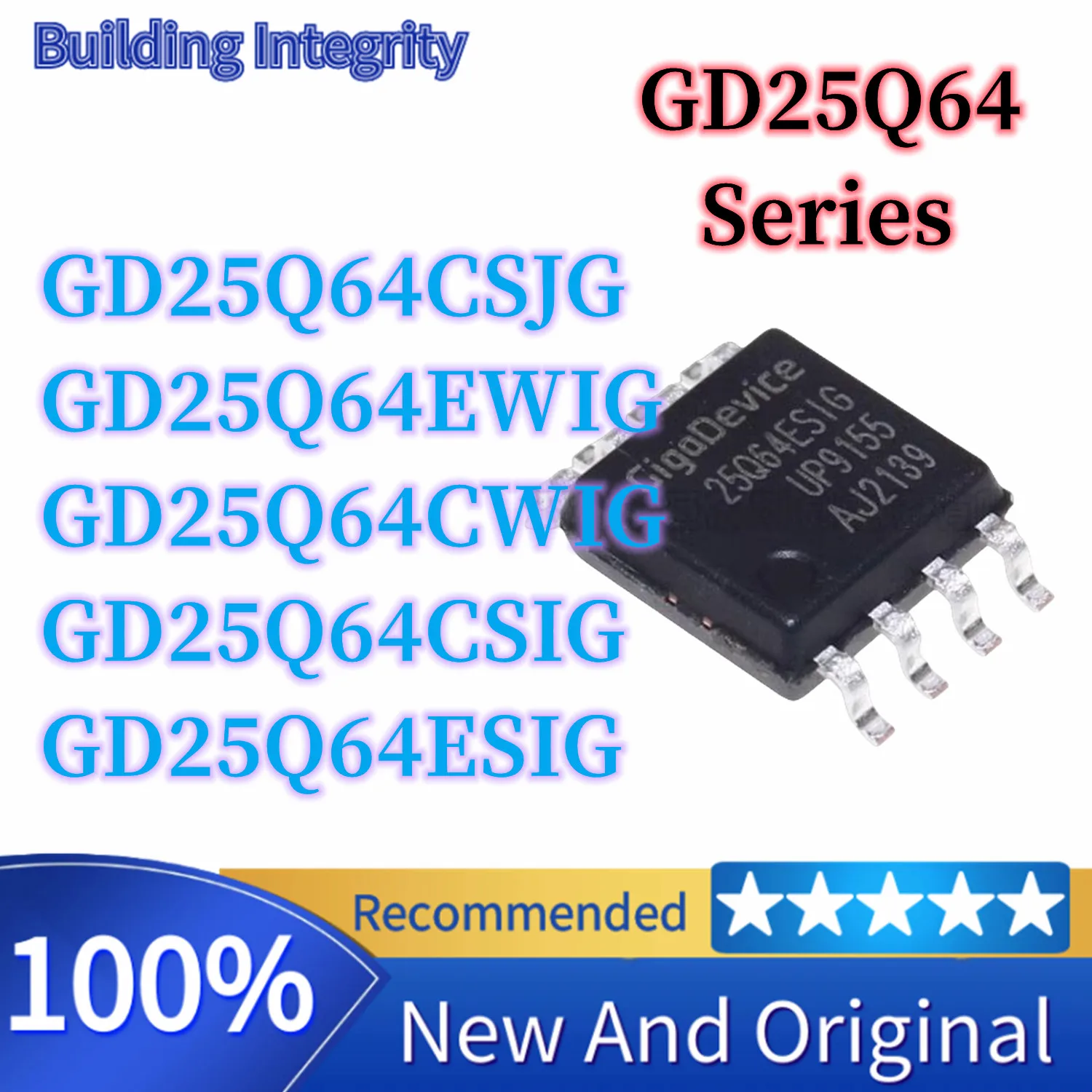 GD25Q64ESIG GD25Q64CSIG GD25Q64CWIG GD25Q64EWIG GD25Q64CSJG GD25Q64 series NOR FLASH IC chip