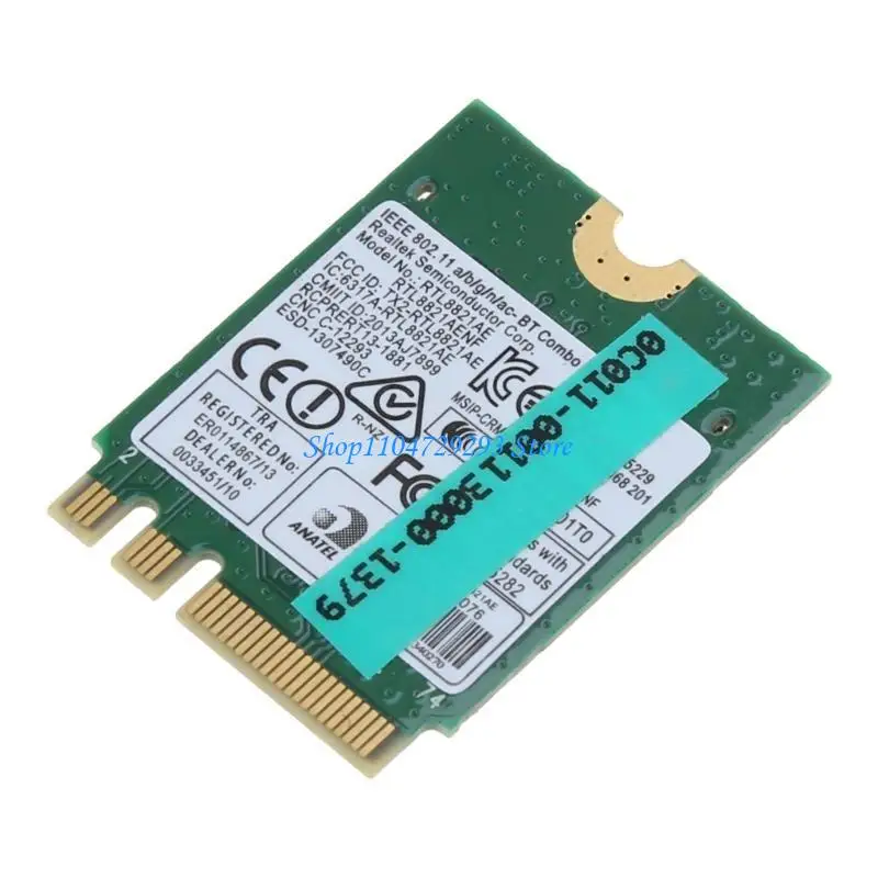 Y2GD 2.4G NGFF para M.2 WiFi Card Rtl8821ae Dual Band Wireless Card 802.11a