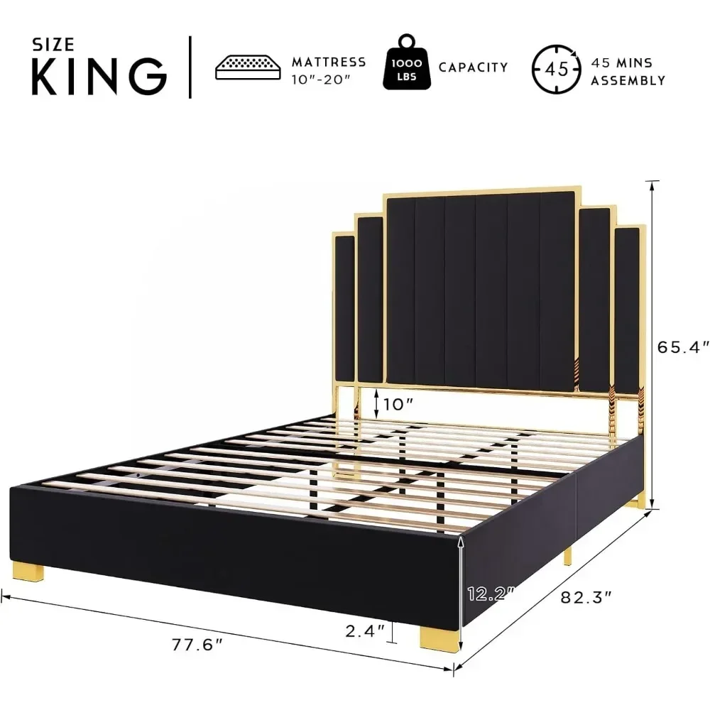 Queen Size Bed Frame and 61