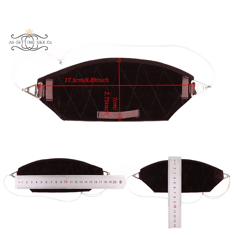 ที่คาดผมกำมะหยี่กันลื่นสำหรับวิกผมและท็อปเปอร์ผม  สายรัดศีรษะแบบสบายเพื่อการยึดวิกผมของคุณให้แน่น  สายรัดแบบปรับได้และมองไม่เห็นสำหรับผู้หญิง