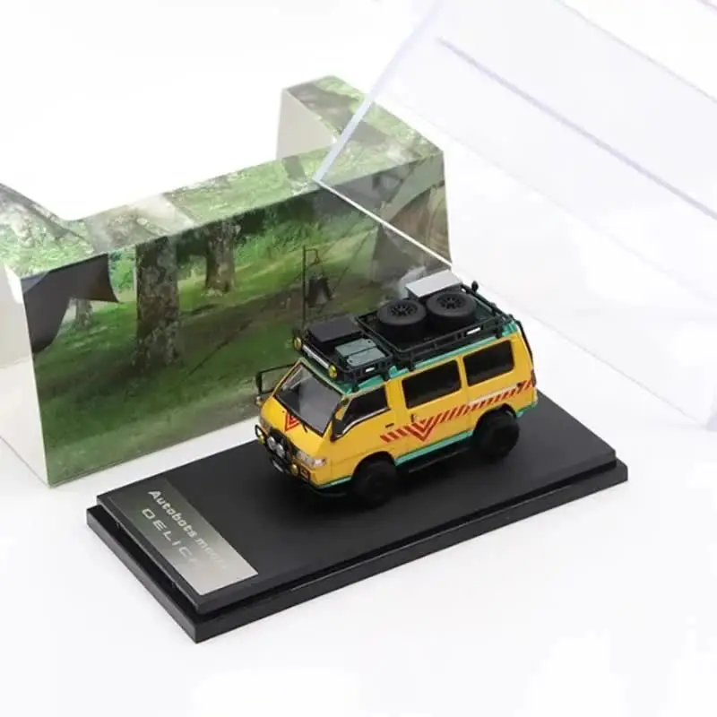 Diecast Autobots 1: 64 Scale Delica Four-wheel-drive Van Alloy