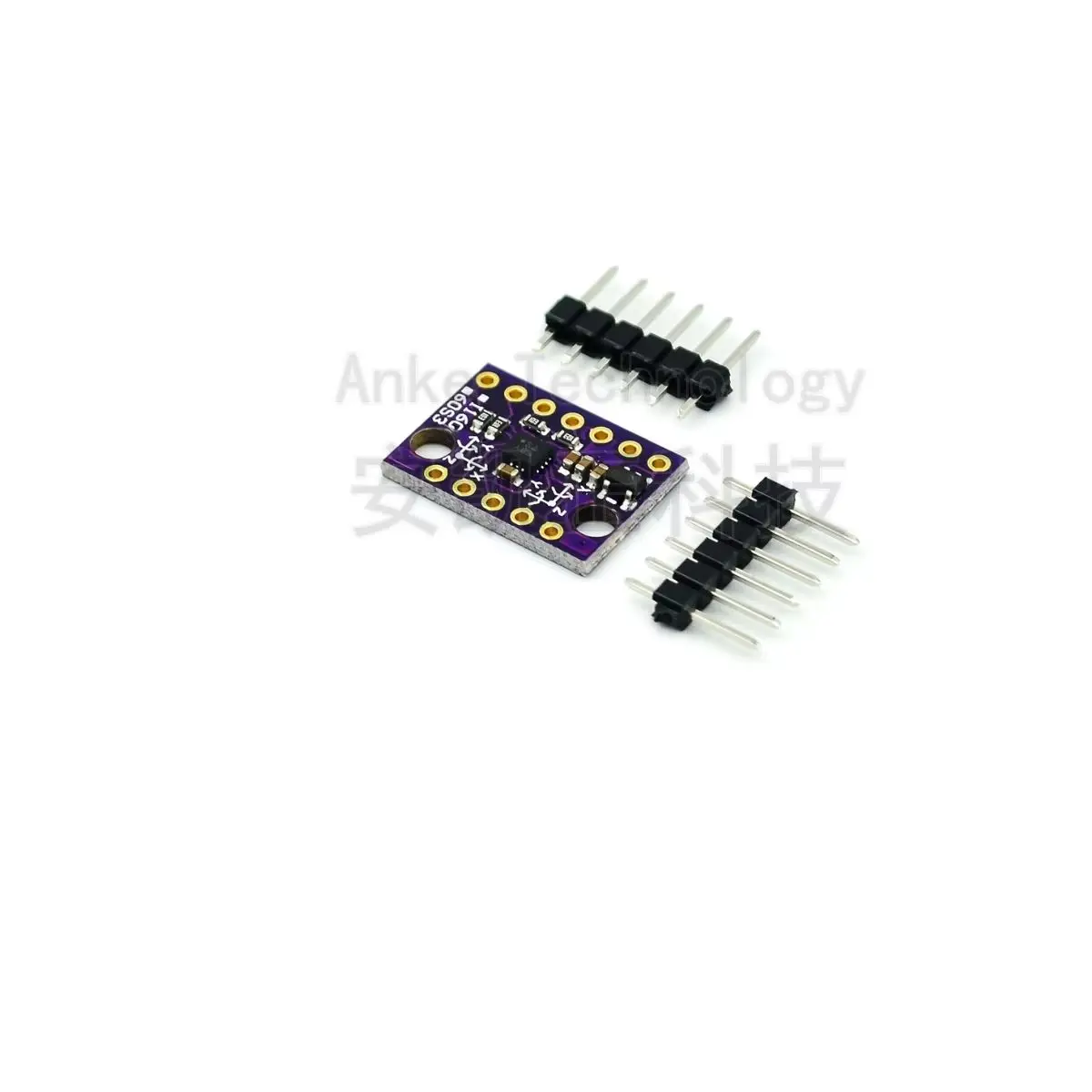 GY‑BMI160 Module, 6DOF 6‑Axis, Angular Velocity, Gyroscope + Gravity Acceleration Sensor, IIC/SPI