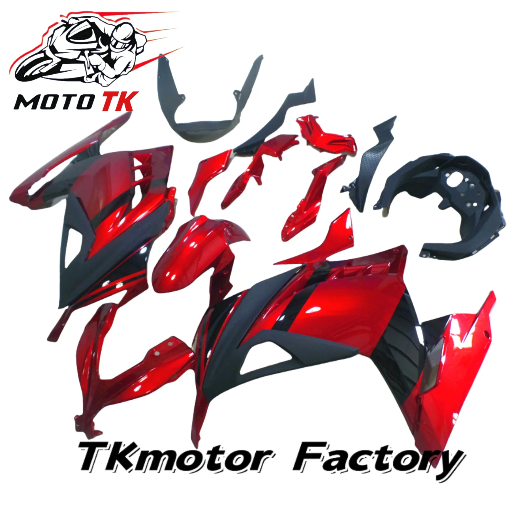 

New ABS Motorcycle Fairing kits Fit for KAWASAKINinja ZX-300 EX-300 2013 2014 2015 2016 2017 2018 EX300 ZX300 13-18 fairings kit