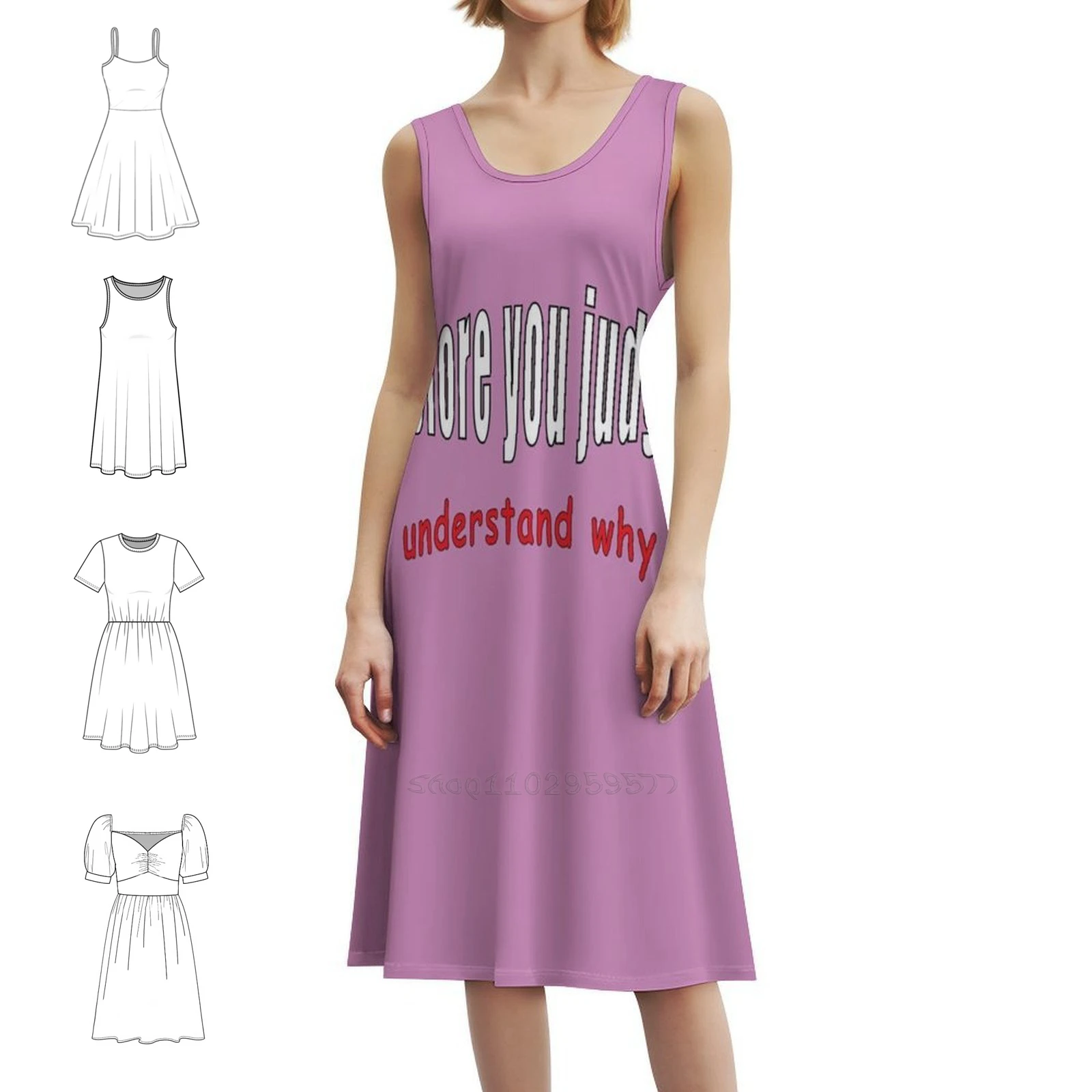 Before You Judge. Understand Why. Bohemian Sleeveless Dress For Women Print Beach Party Dresses Judge Judge Judy Youtube Judge